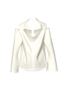 Semi-Transparent Cream Blazer by Nina Doll