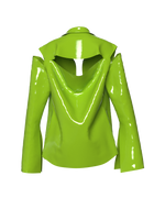 Latex Lime Blazer by Nina Doll