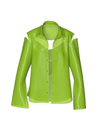 Semi-Transparent Lime Blazer by Nina Doll