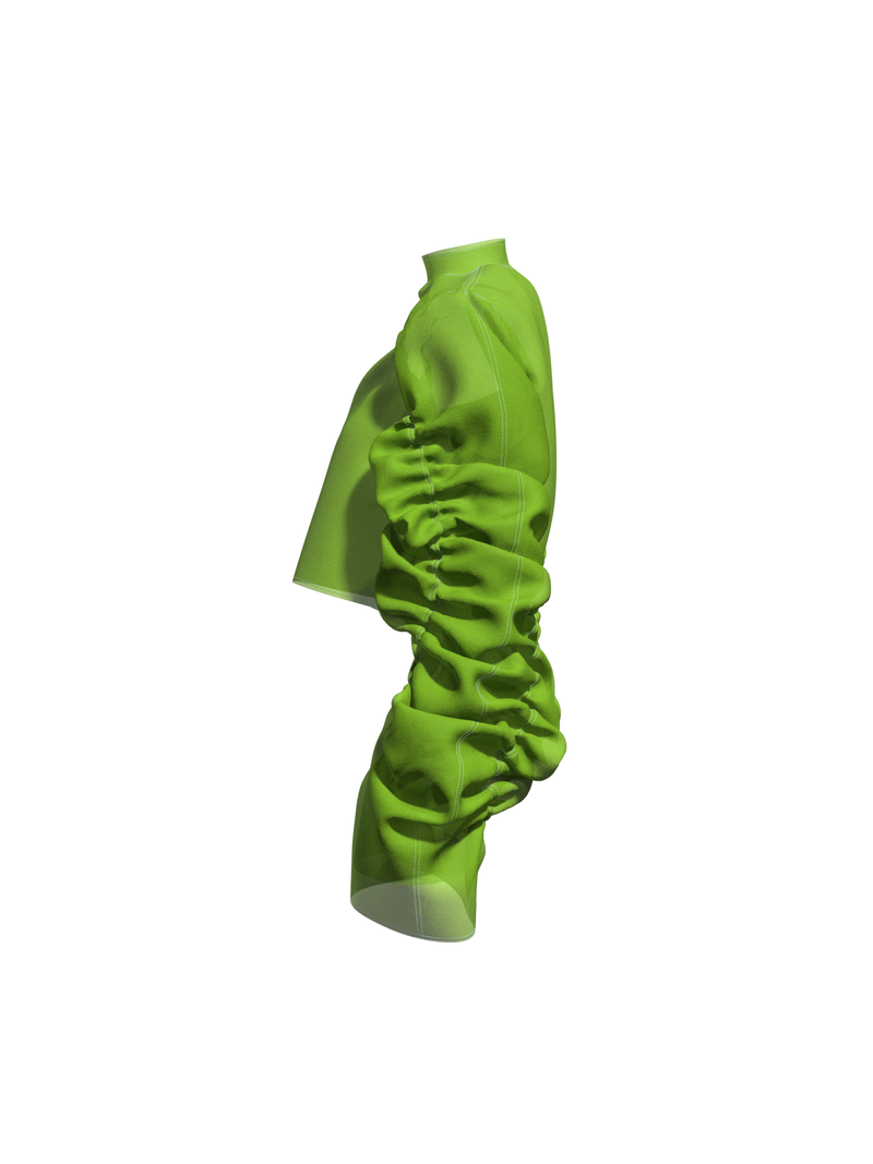 Lime top by Nina Doll