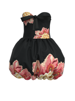 Dress black orchid