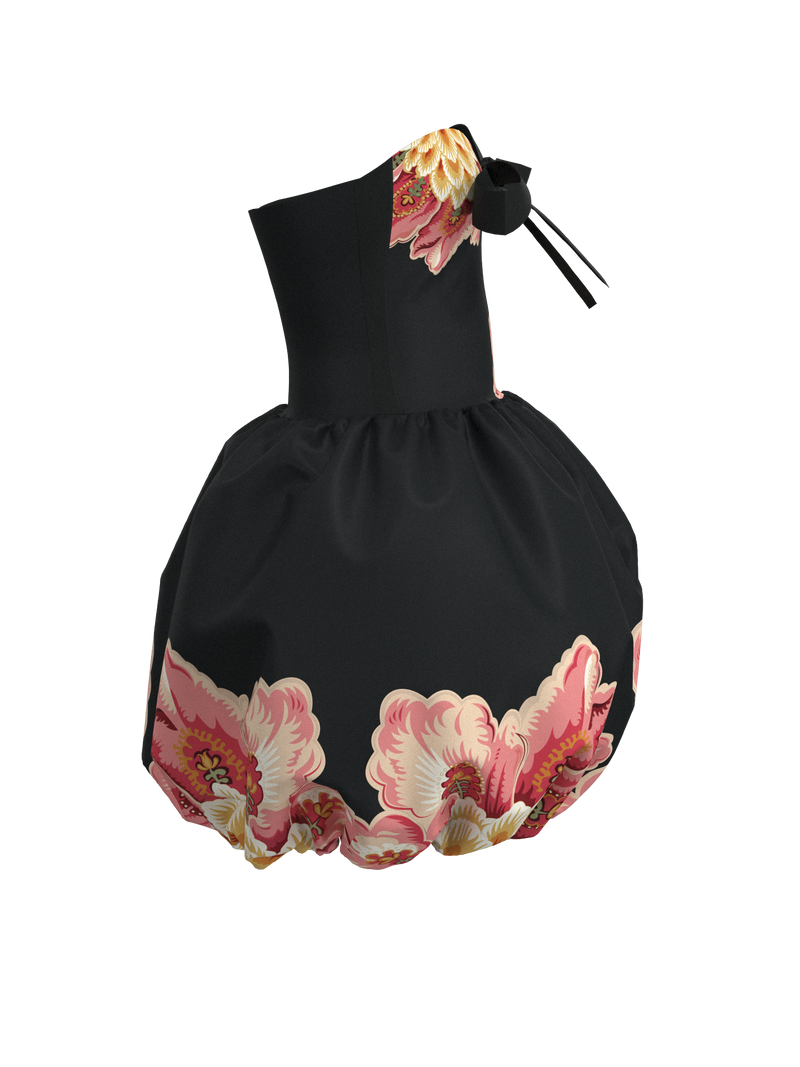 Dress black orchid