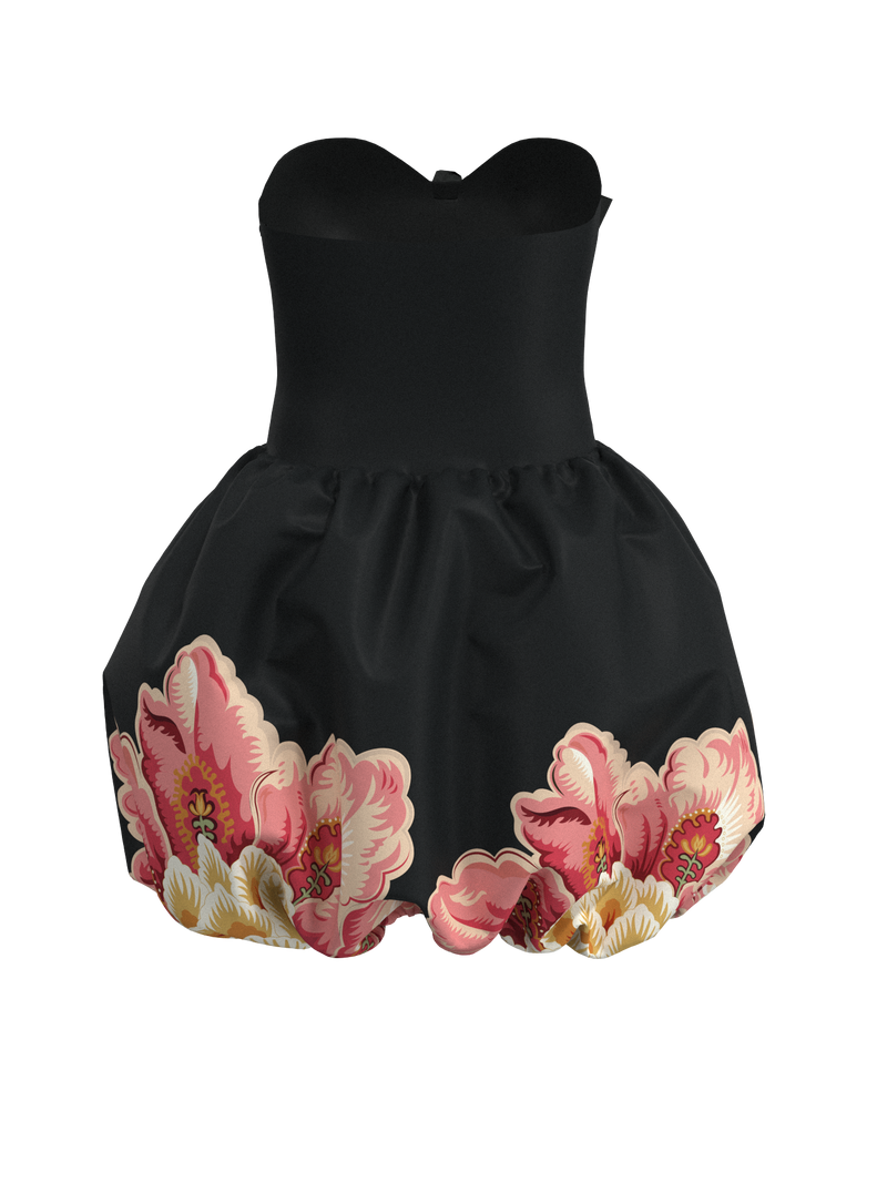 Dress black orchid