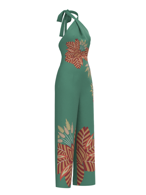 Jumpsuit verdant bloom