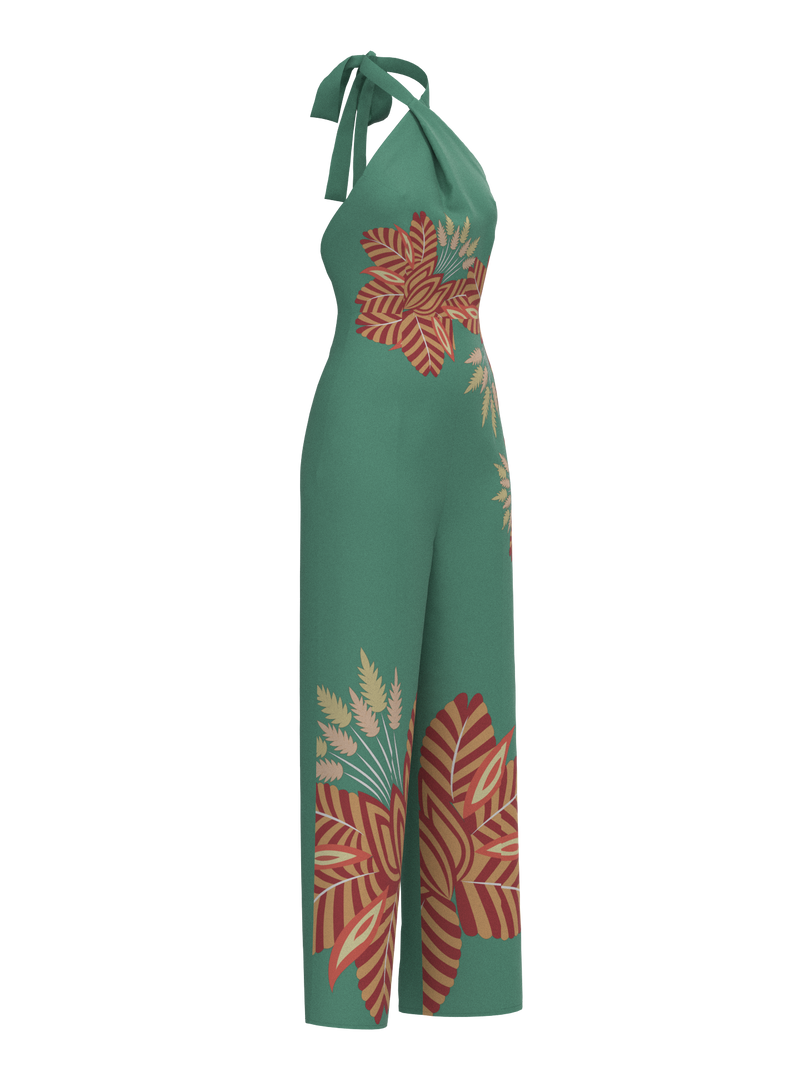 Jumpsuit verdant bloom