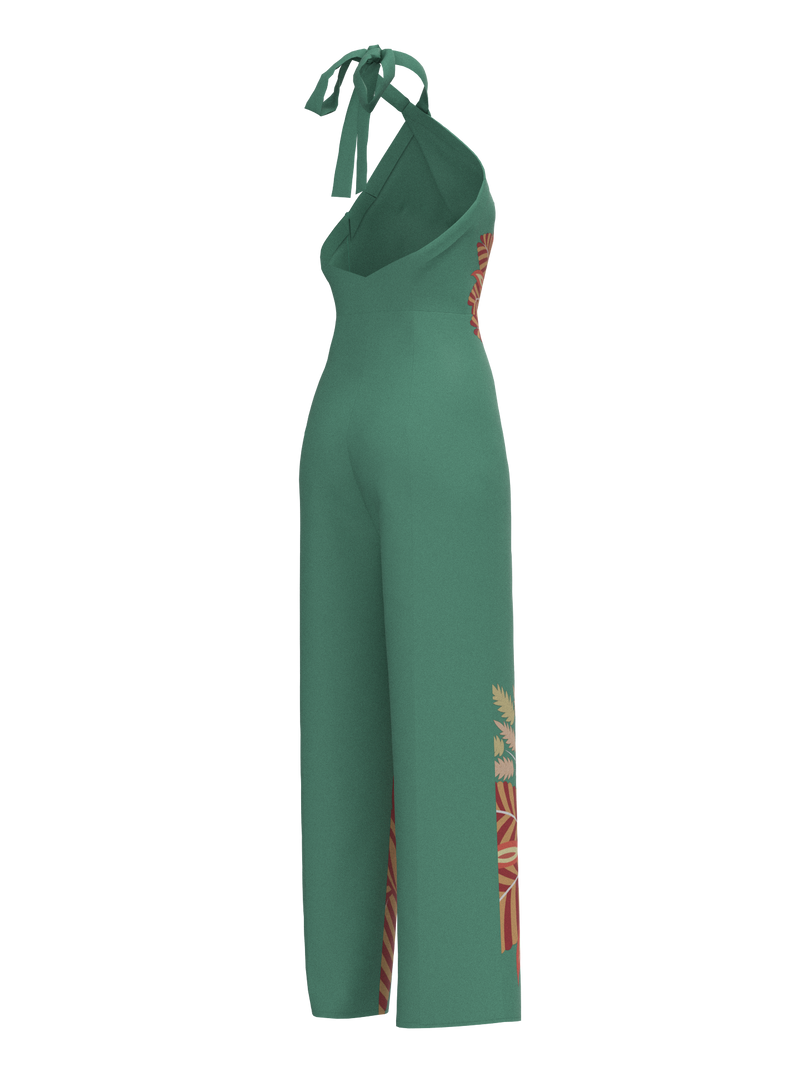 Jumpsuit verdant bloom