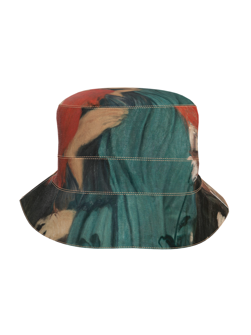 Bucket - Young Woman with Ibis