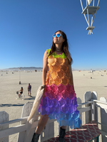 Rainbow dress by Paskal