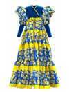 Alexander Knight: Peace Ruffle Gown