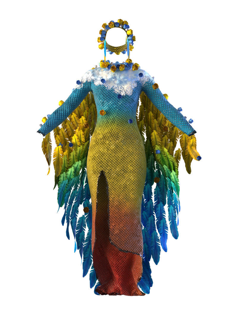 Helen Dovzhenko: Phoenix Save UA Dress