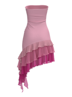 Vintage Y2K Tiered Ruffle Dress