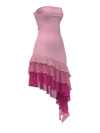 Vintage Y2K Tiered Ruffle Dress