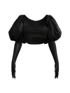 Puff Sleeve Bolero BLACK