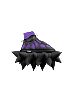 Inflatable Teeth Shoes Purple