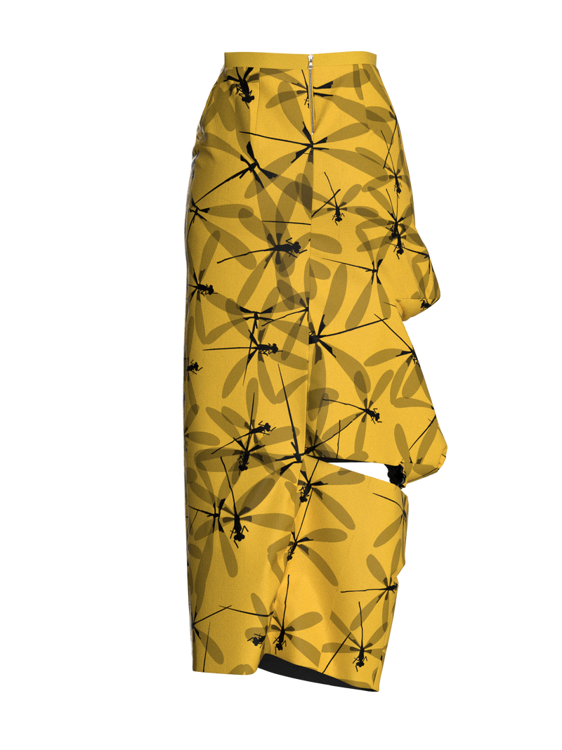 ROBERTO CORTI ASYMMETRICAL SKIRT 01