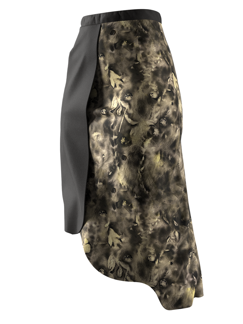 ROBERTO CORTI ASYMMETRICAL SKIRT 02