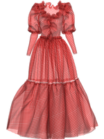 RED POULLE DRESS