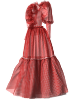 RED POULLE DRESS