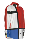 Shirt-Composition with Red, Blue and Yellow