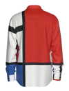 Shirt-Composition with Red, Blue and Yellow