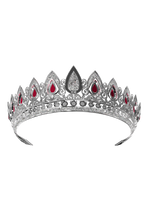 Silver and Rubies Tiara