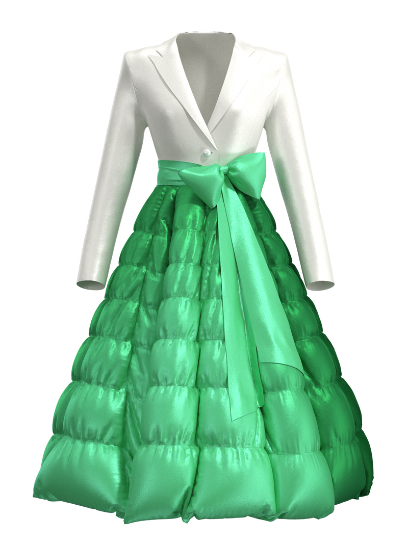Spring rise dress