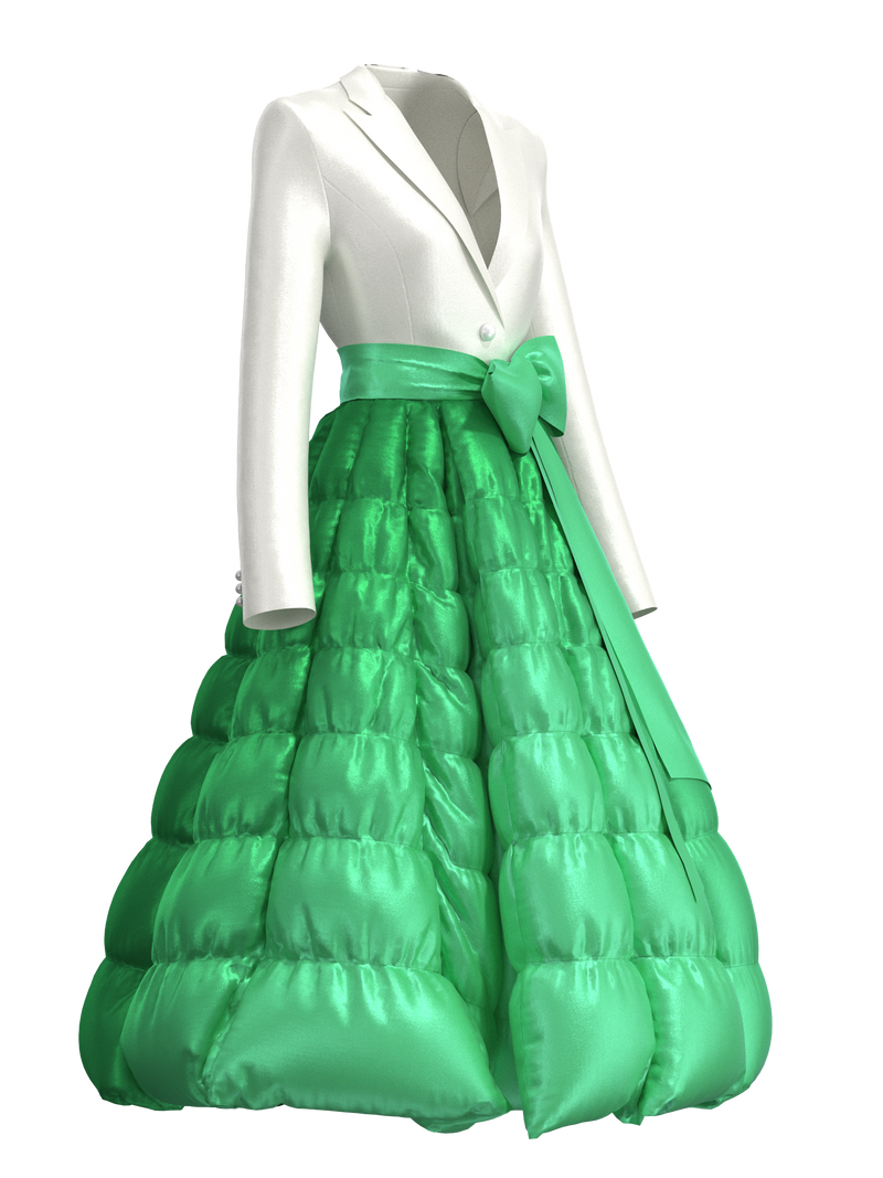 Spring rise dress