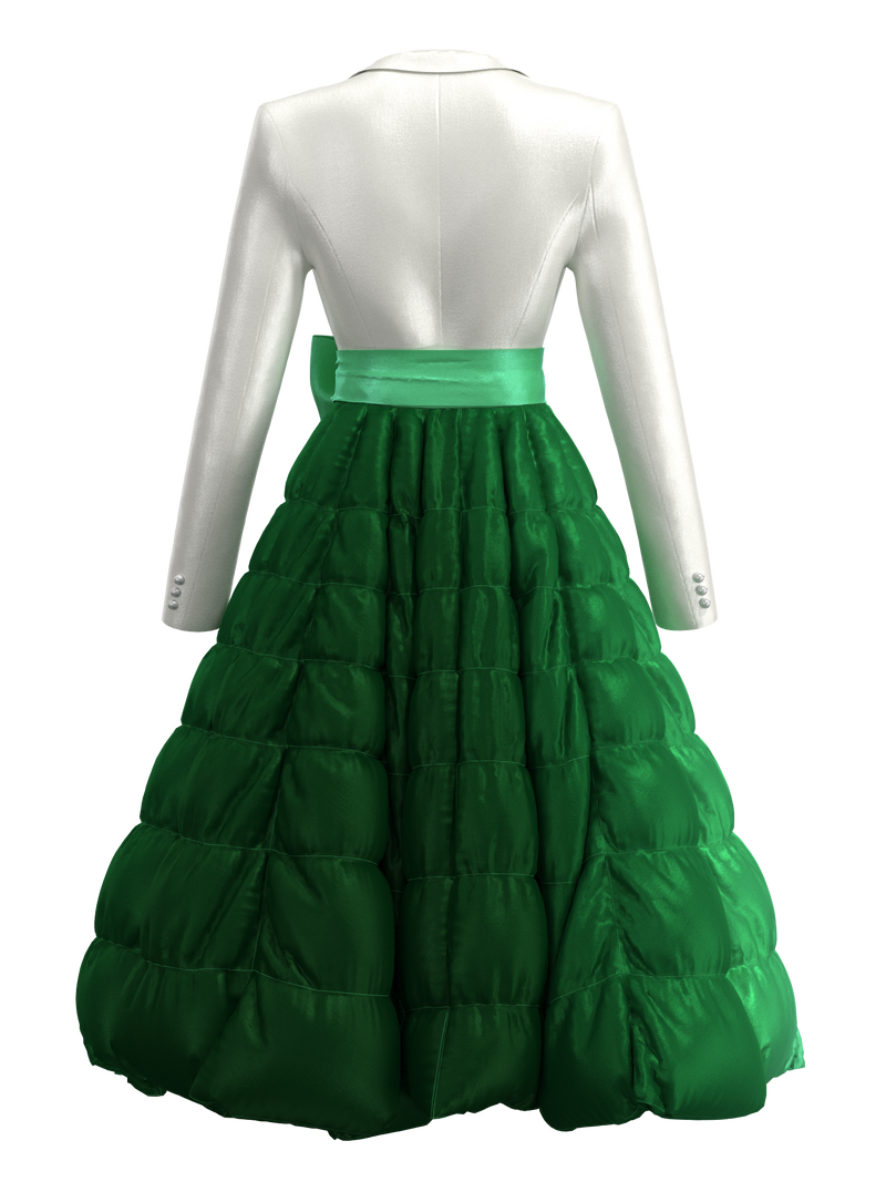 Spring rise dress