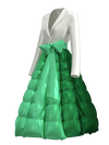 Spring rise dress