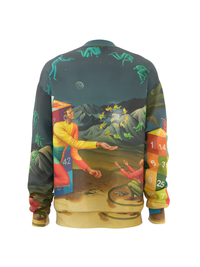 Waone Sweatshirt Spiral of Life