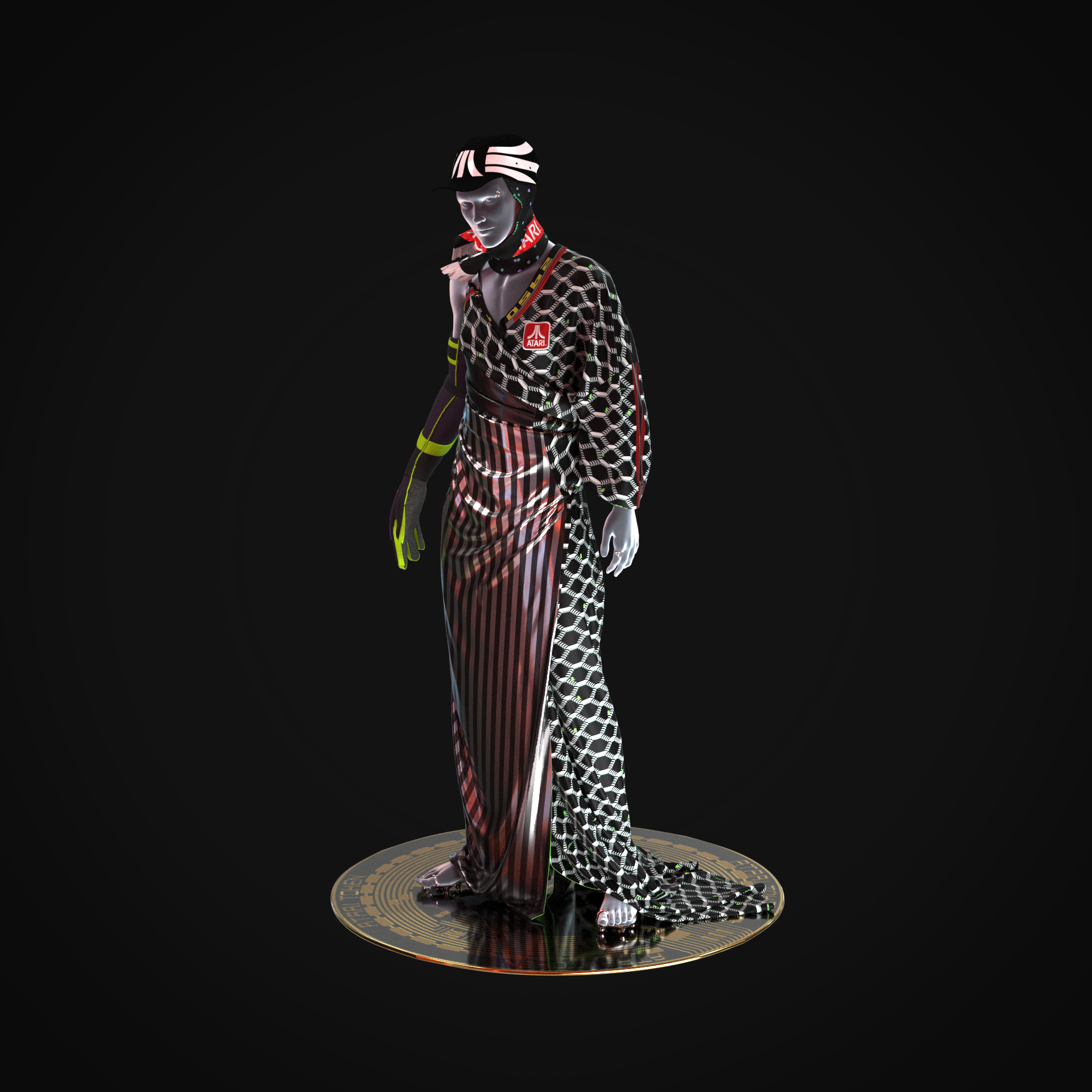 Atari Pluriform Robe – DRESSX / More Dash Inc. dba DRESSX