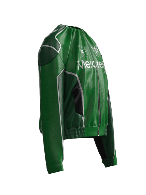 Tuck Biker Jacket GREEN