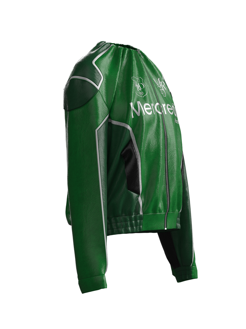 Tuck Biker Jacket GREEN