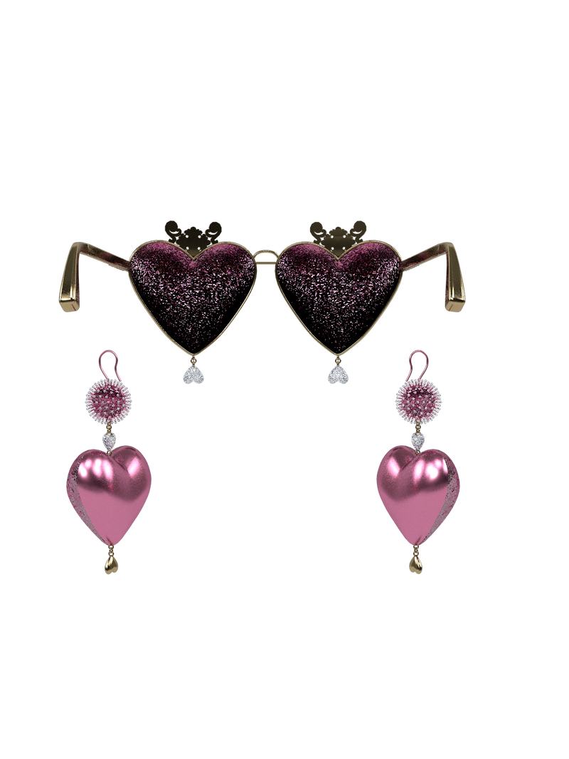 Glossy Heart Set