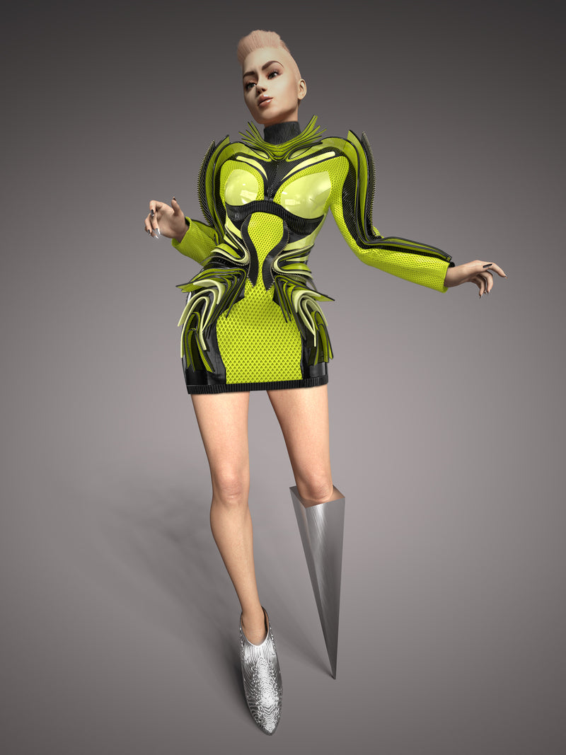 Mini racer dress