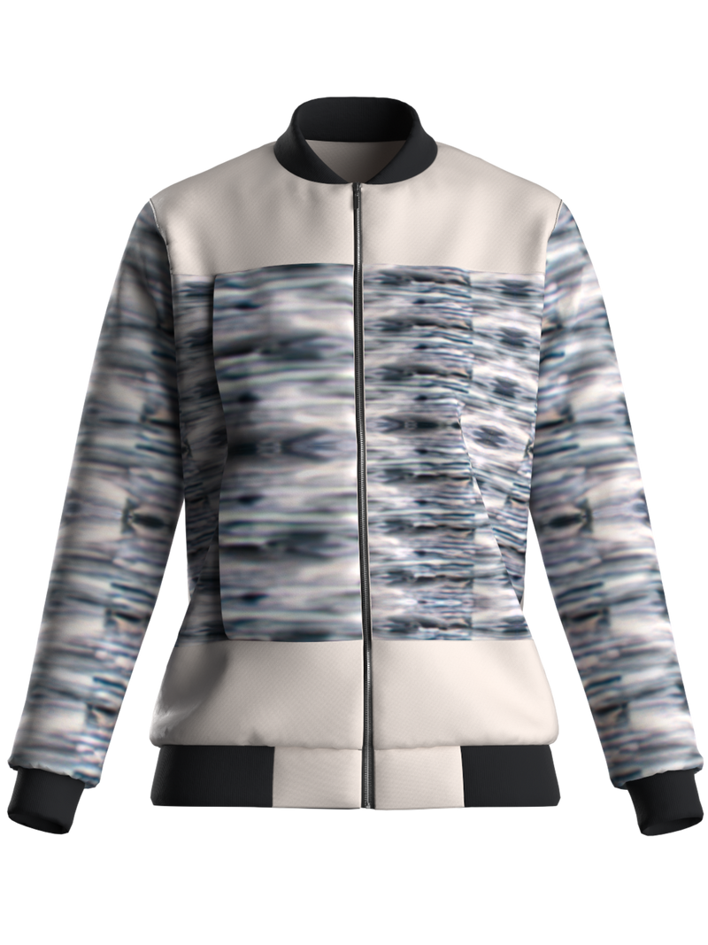 WAVE FLOW BOMBER JACKET