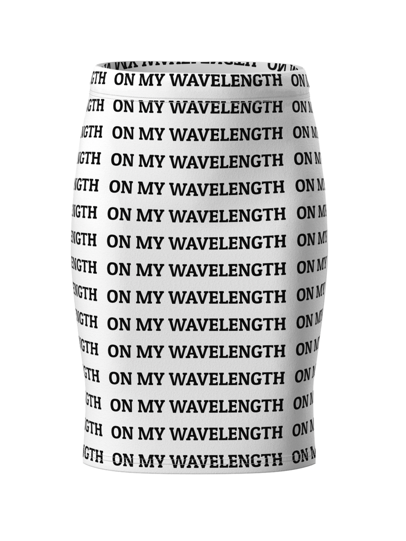 WAVELENGTH PENCIL SKIRT