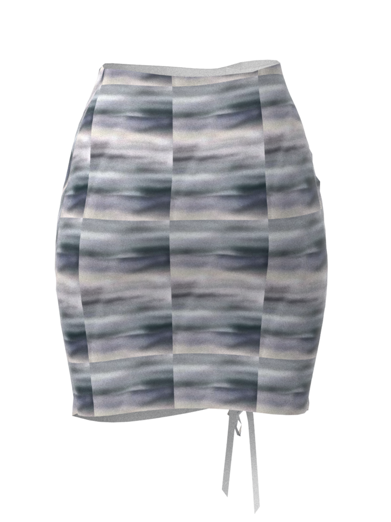 WAVEY PSYCHE SKIRT