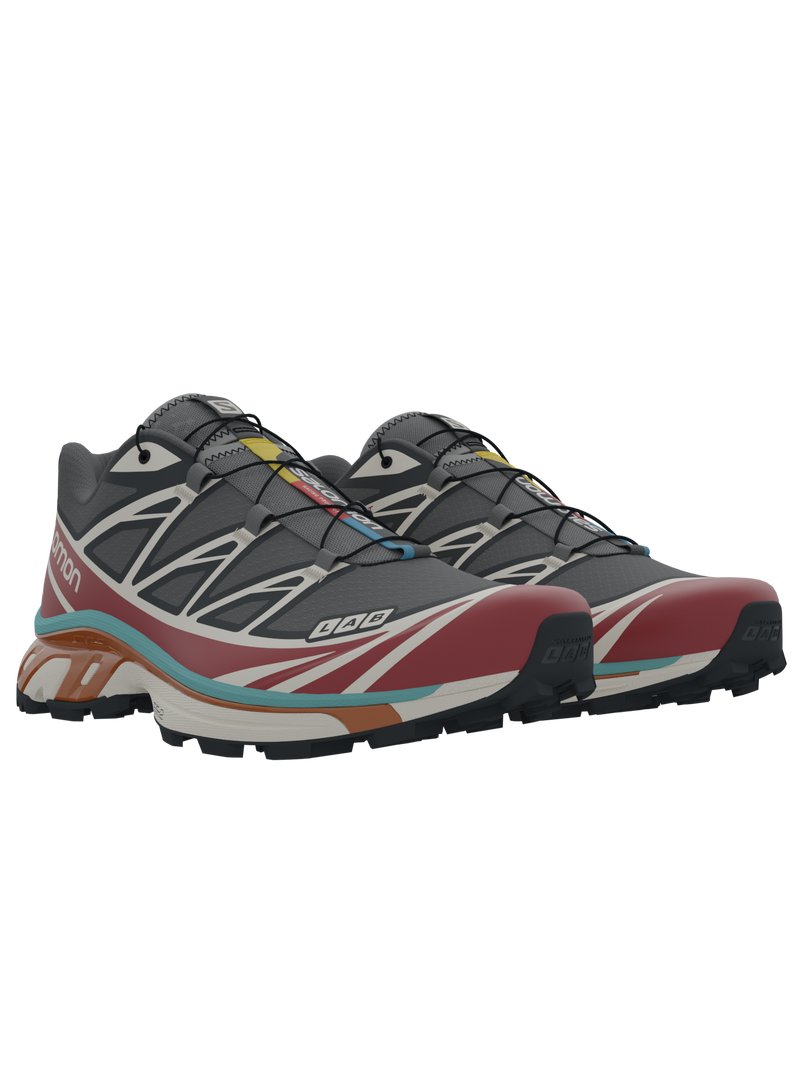 Salomon XT6 / 10 years Black/Red Dahlia/Meadowbrook