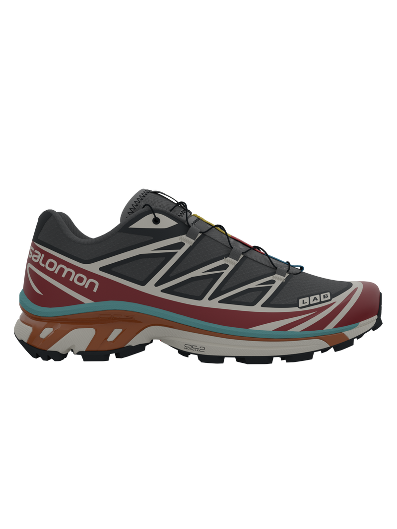 Salomon XT6 / 10 years Black/Red Dahlia/Meadowbrook