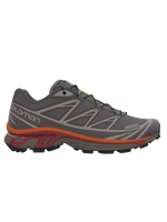 Salomon XT6 / 10 years Shale/Chocolate Plum/Red Orange