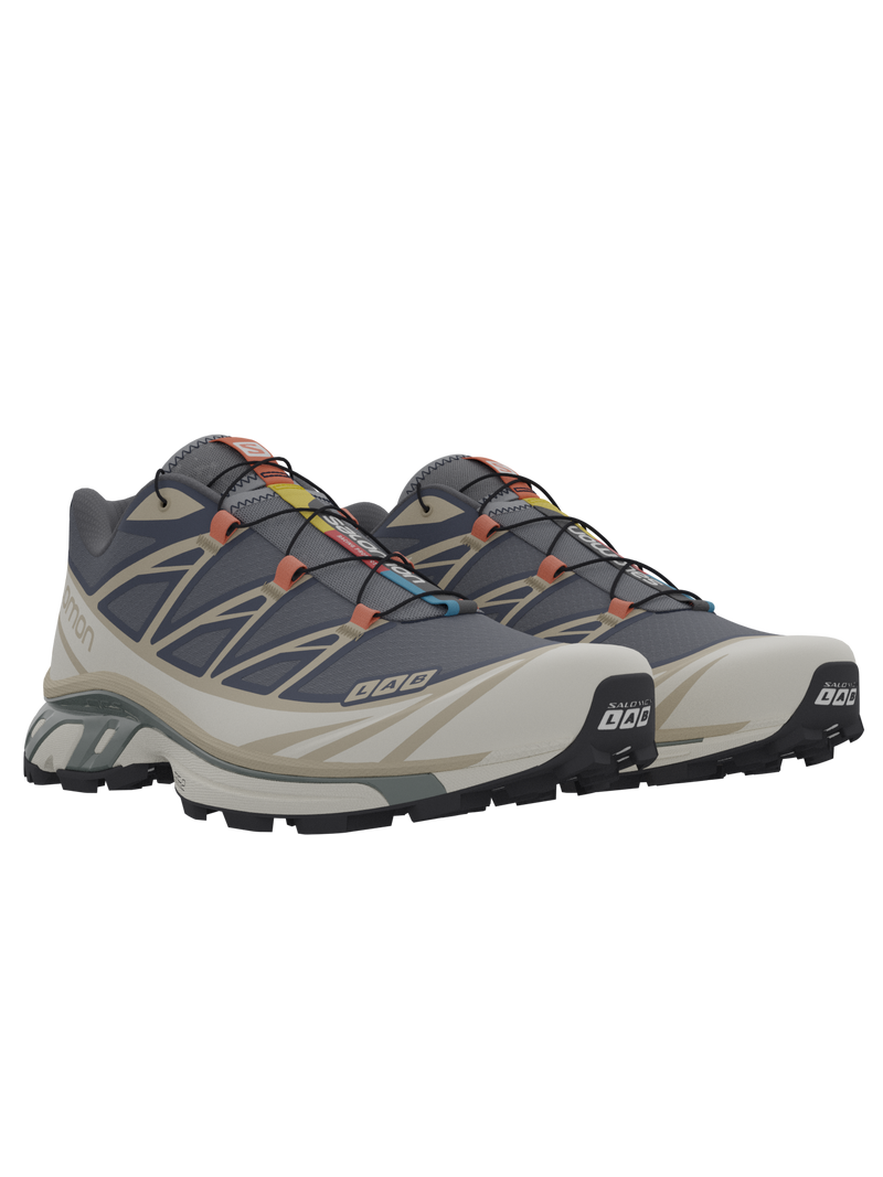 Salomon XT6 / 10 years India Ink/Safari/Red Orange