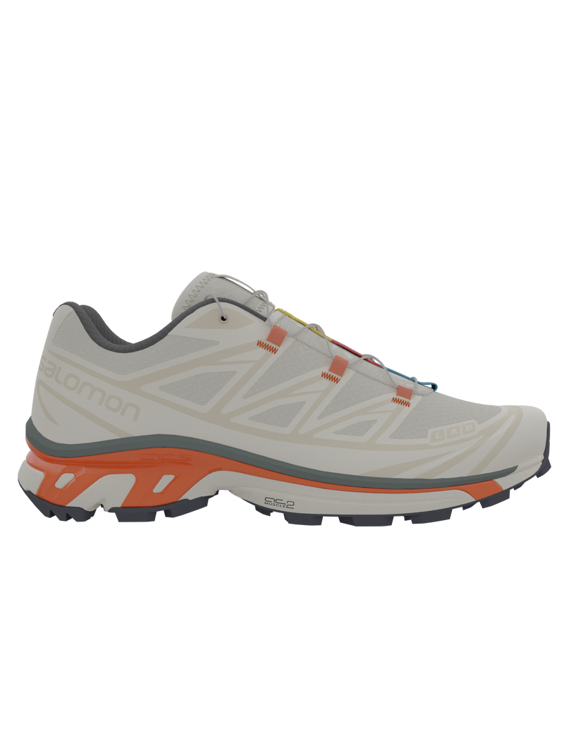 Salomon XT6 / 10 years Vanilla Ice/Bleached Sand/Red Orange
