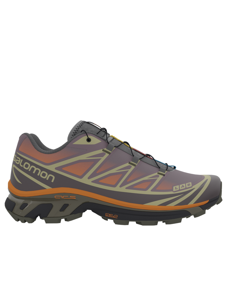 Salomon XT6 / 10 years Moonscape/Leek Green/Vibrant Orange