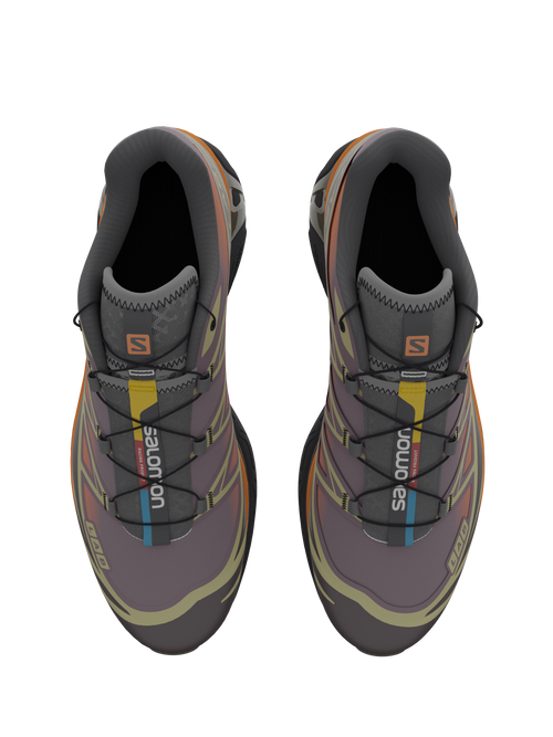 Salomon XT6 / 10 years Moonscape/Leek Green/Vibrant Orange