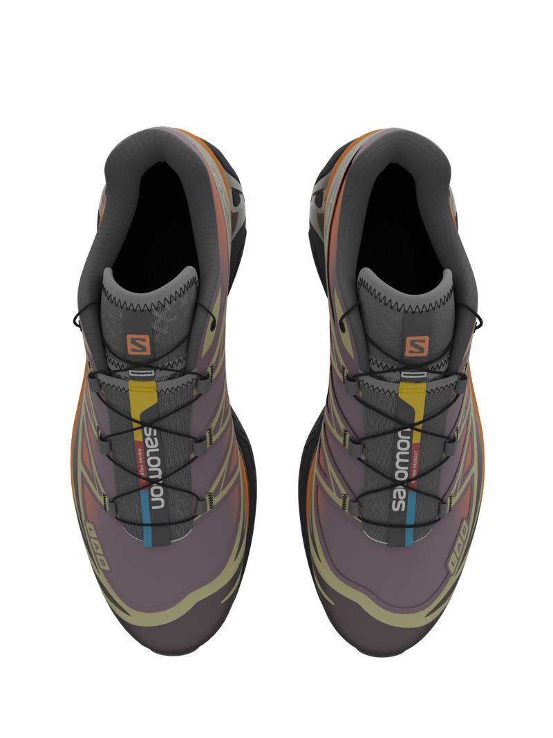 Salomon XT6 / 10 years Moonscape/Leek Green/Vibrant Orange