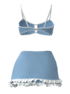 Vintage Y2K Gingham Play Set