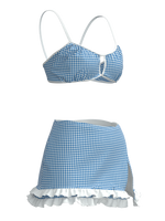 Vintage Y2K Gingham Play Set