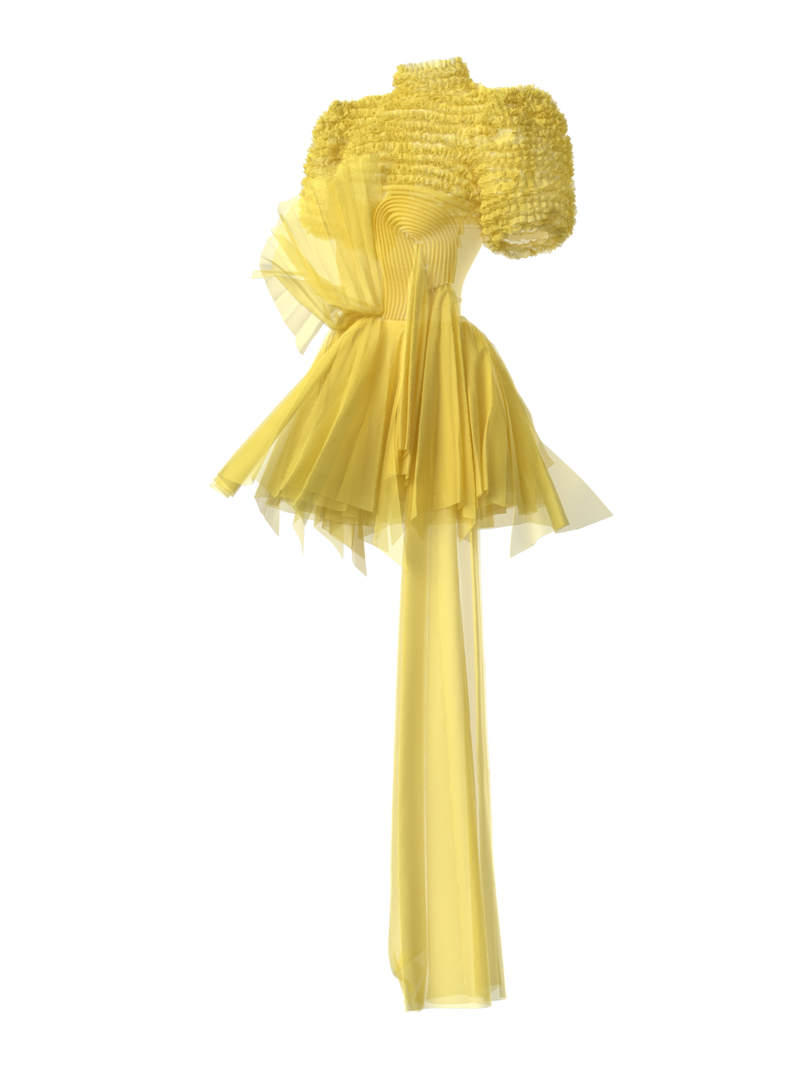 SONIC YELLOW DRESS