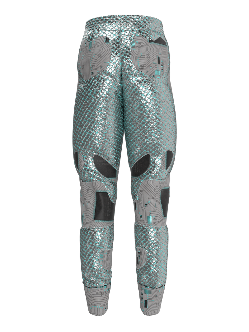 Silver Snake Joggers